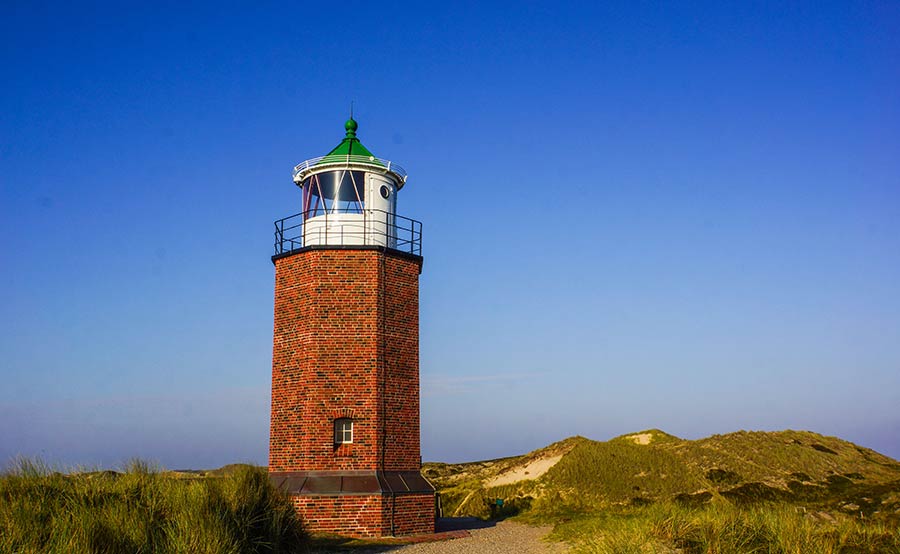 Leuchtturm Rotes Kliff auf Sylt