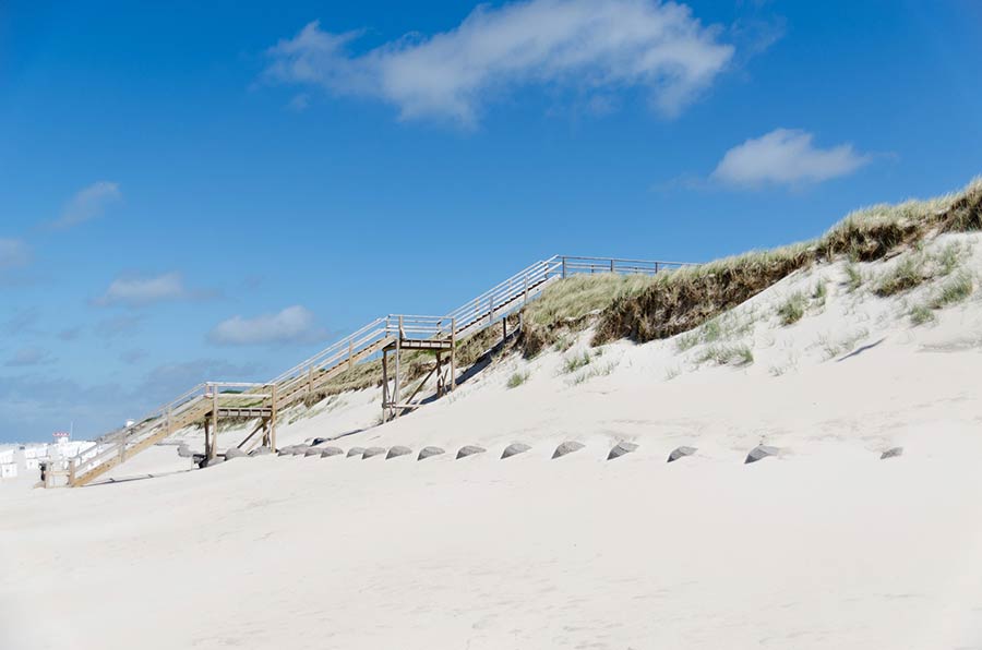 herrlicher Strand für den Urlaub in Westerland